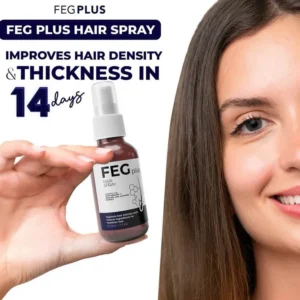 FEG PLUS Beard & Hair Growth Serum Spray Powered by Nature for Visible Results | Best Quality Hair Growth Spray - Hair Serum - 50 ml